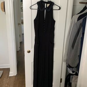 Elevenses (from Anthropologie) black jumpsuit. Size 4